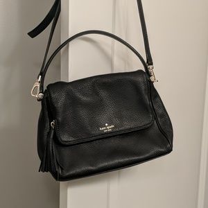 Black Kate Spade Medium size purse